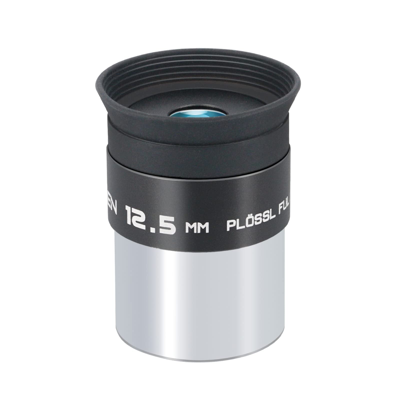 Weooen 1.25Inch Plossl Telescope Eyepiece 12.5Mm, Fully Coated Optical Telescope Lens, Durable Metal Construction, Threaded For